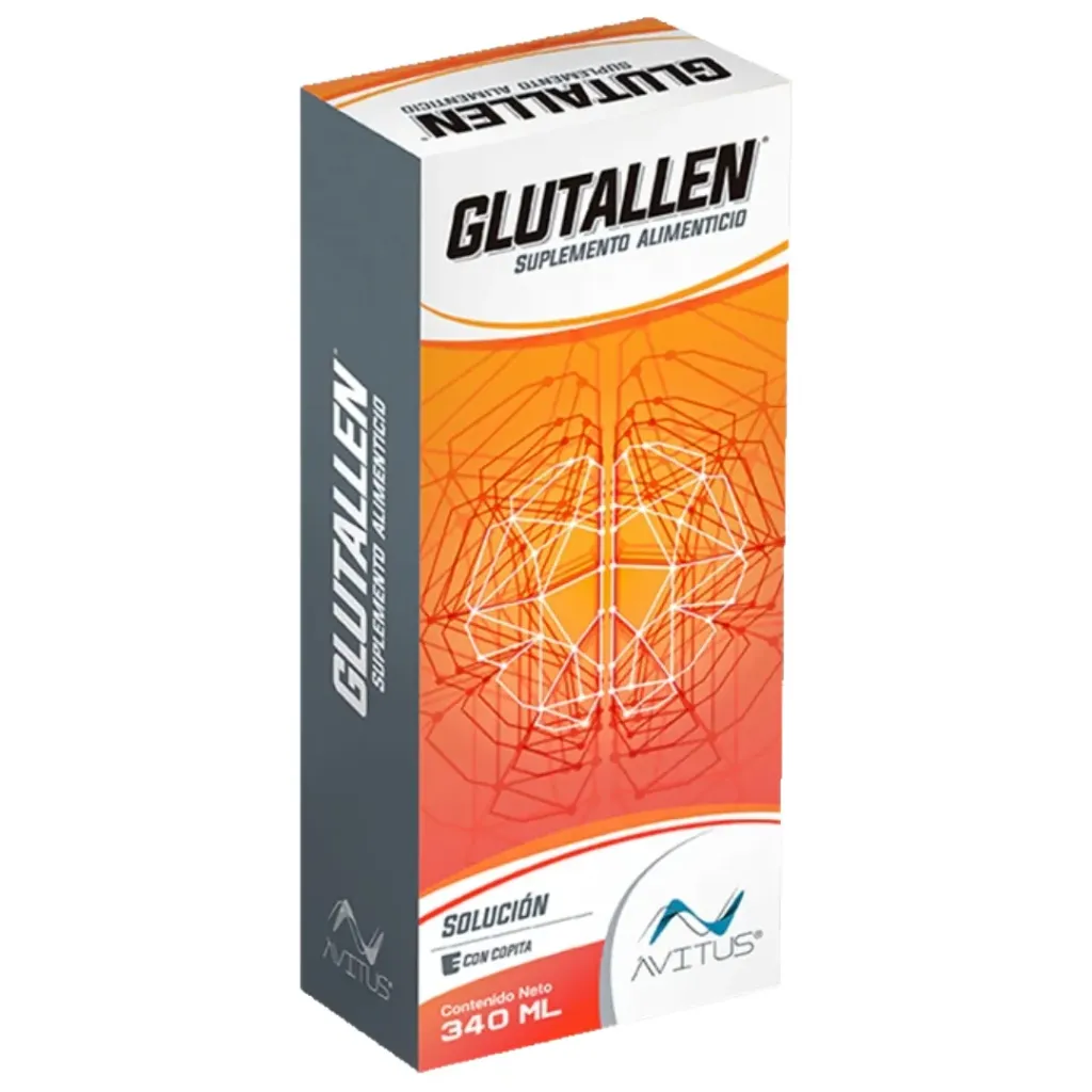 Glutallen Solucion Sin Sabor Niño/Adulto 340ml (Suplemento Alimenticio)