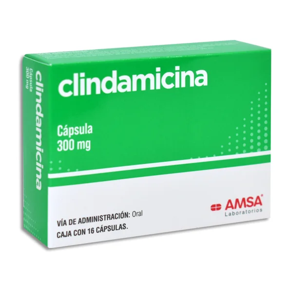 [7501349020788] Clindamicina 300 mg c16 Capsulas (Amsa)