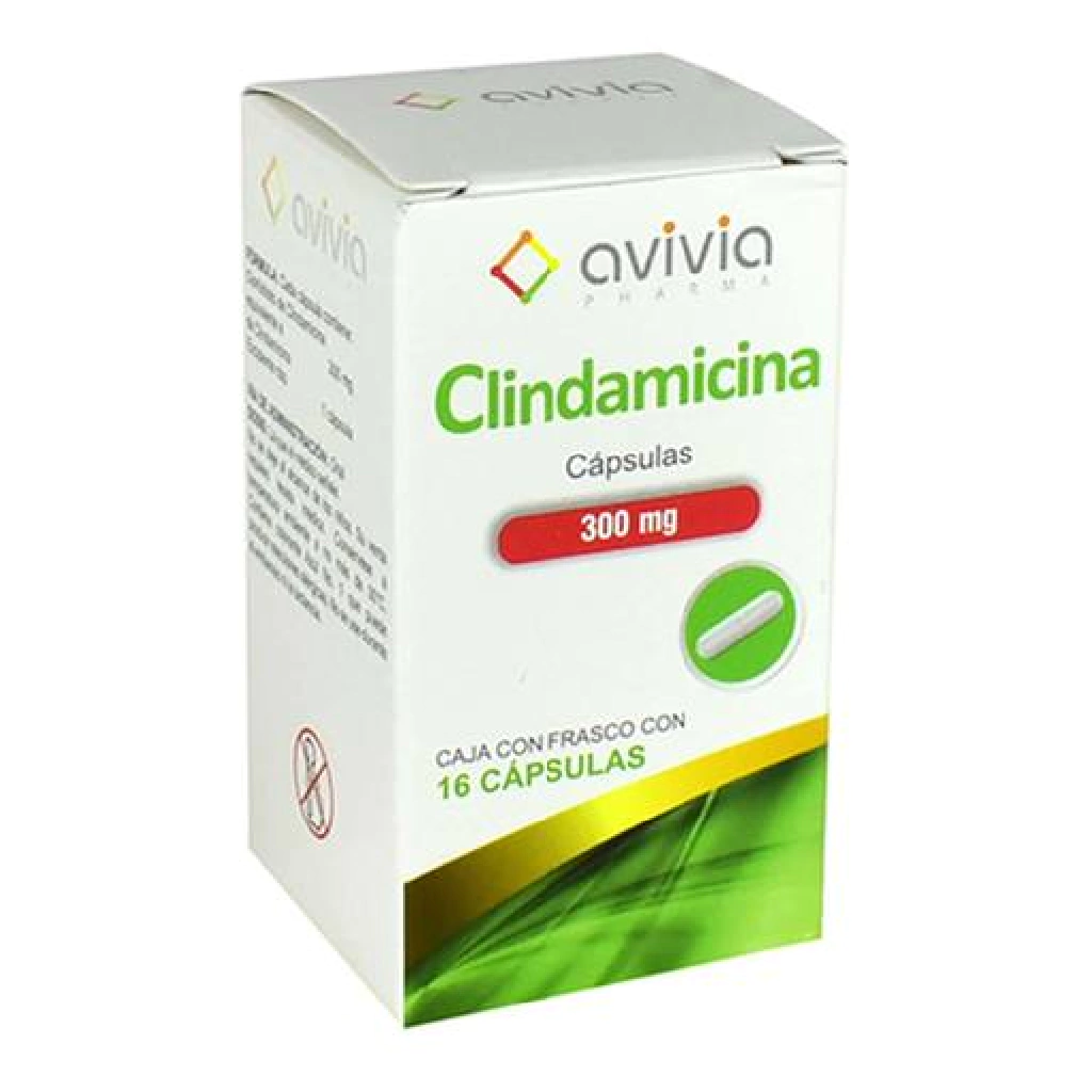 [7502216803855] Clindamicina 300 mg c16 Capsulas (Avivia Pharma)