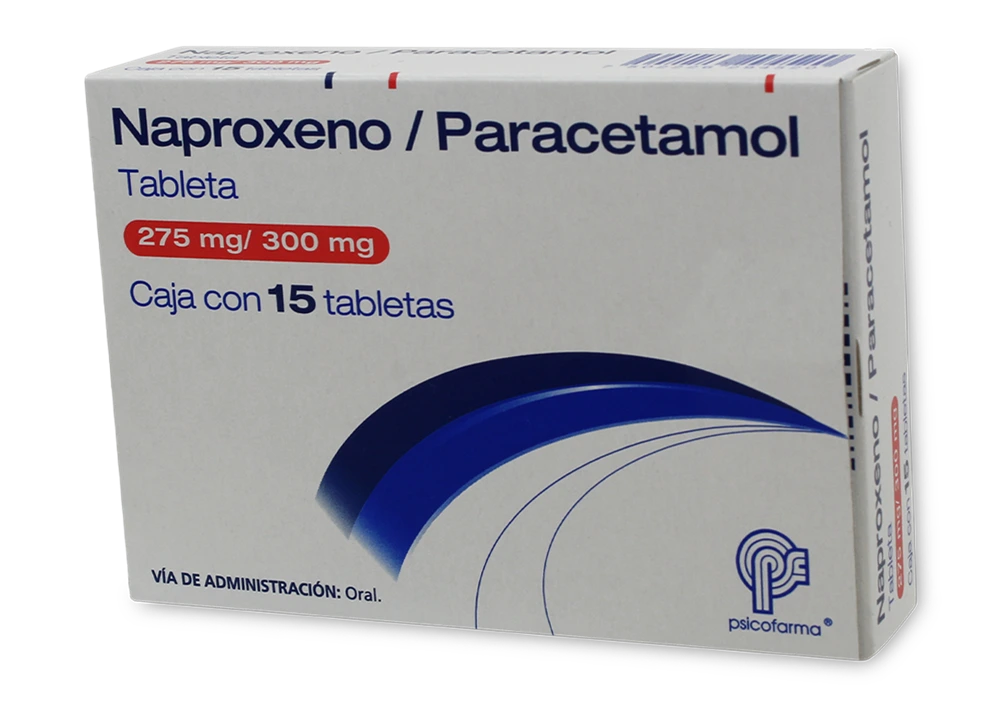 Naproxeno 275 mg - Paracetamol 300 mg (Alpharma)