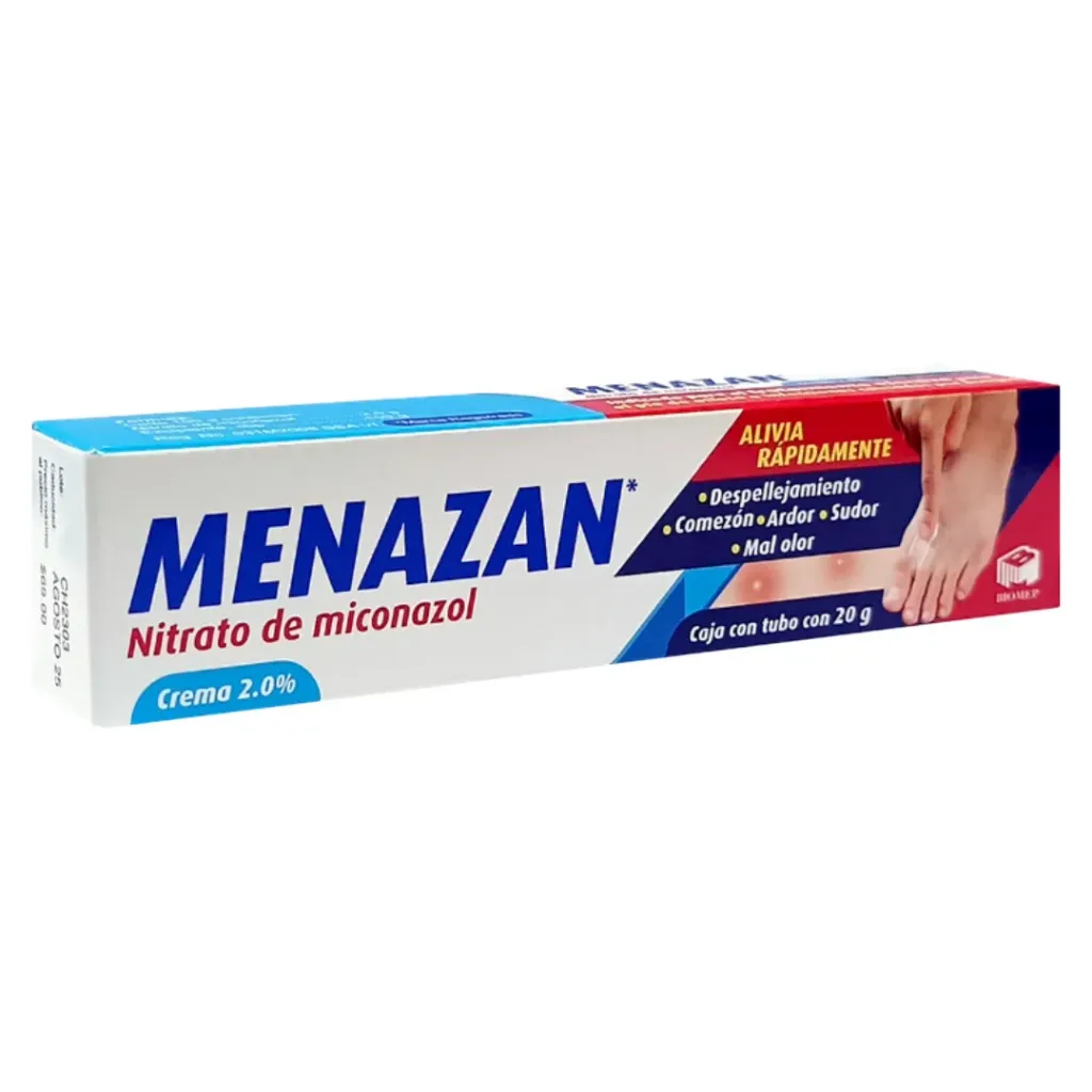 [7501573902720] Crema Menazan 20g (Miconazol 2%)