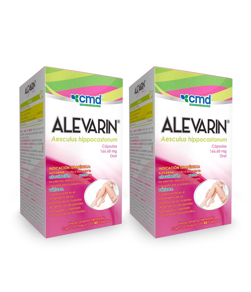 [7501590281105] Alevarin Capsulas C45 (Castaña de Indias)