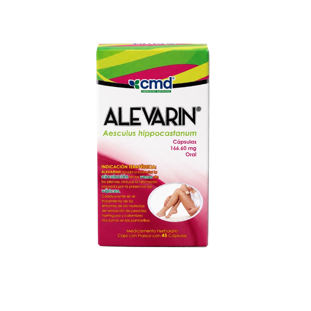 [7501590281105] Alevarin Capsulas C45 (Castaña de Indias)