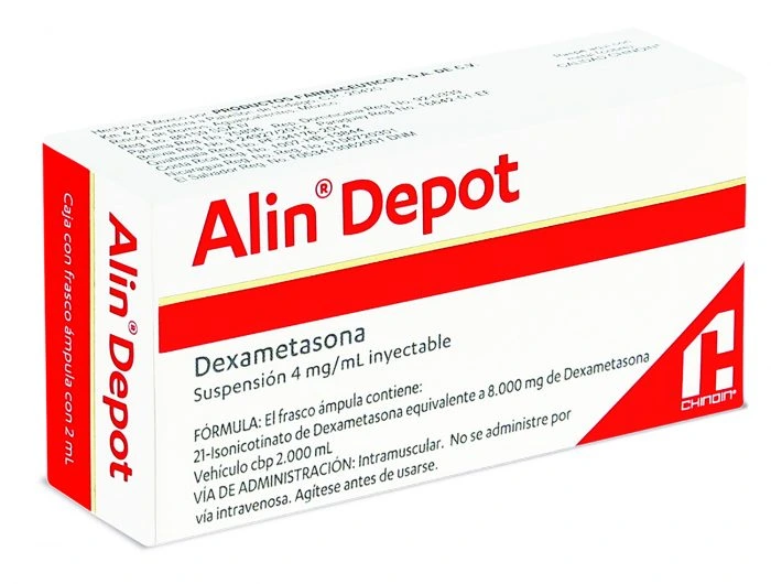 Alin Depot 4 mg / mL Inyectable 2mL (Dexametasona)