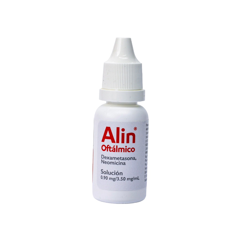 Alin Oftalmico 5mL (Dexametasona 0.90 mg / Neomicina 3.50 mg / mL)