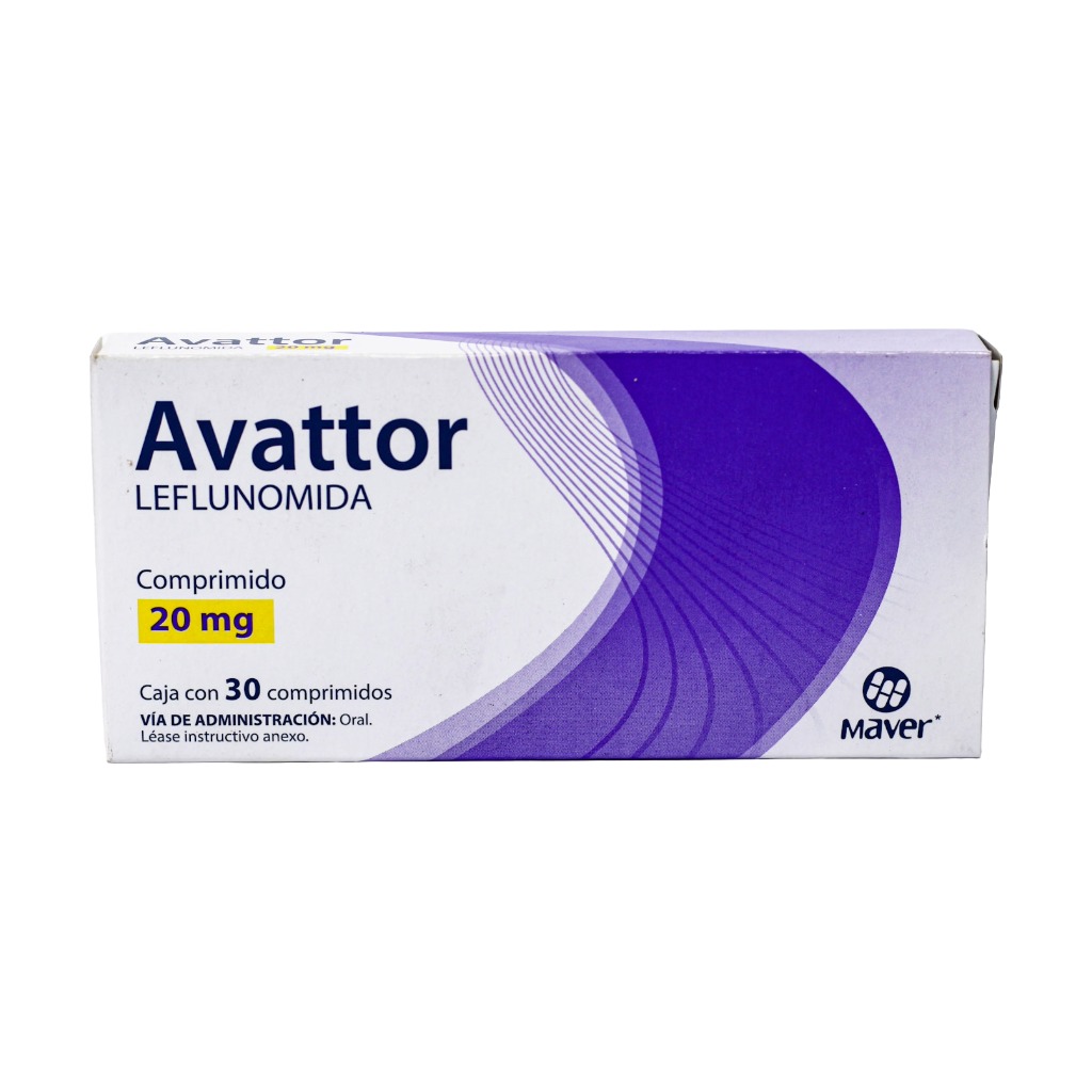 Avattor 20 mg C30 Comprimidos (Leflunomida)