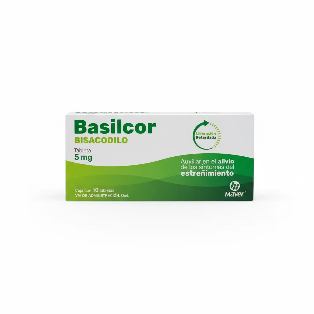 [7502009749636] Basilcor c10 Tabletas (Bisacodilo)