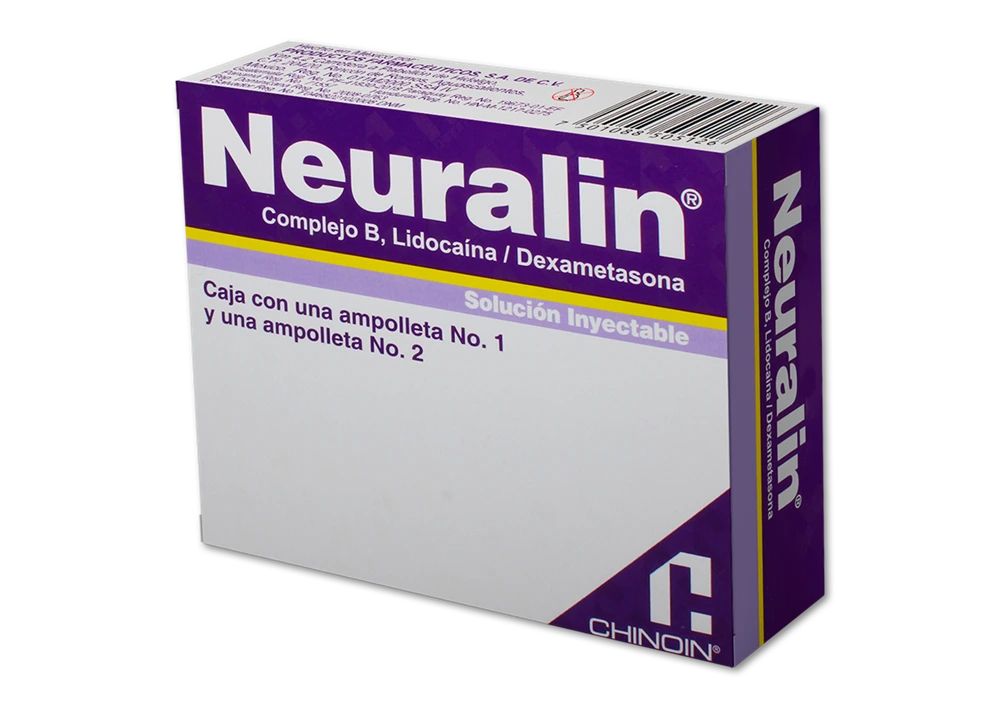 [7501088505126] Neuralin c2 Ampolletas (Complejo B/Lidocaina/Dexametasona)