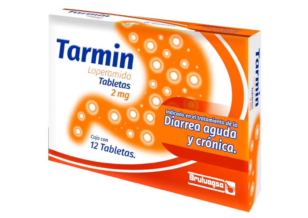 [7502208891549] Tarmin 2mg c12 Tabletas (Loperamida)