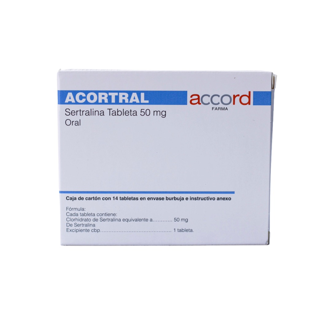 [7502254000339] ACORTRAL 14 TAB 50 MG (SERTRALINA 50.00 MG)