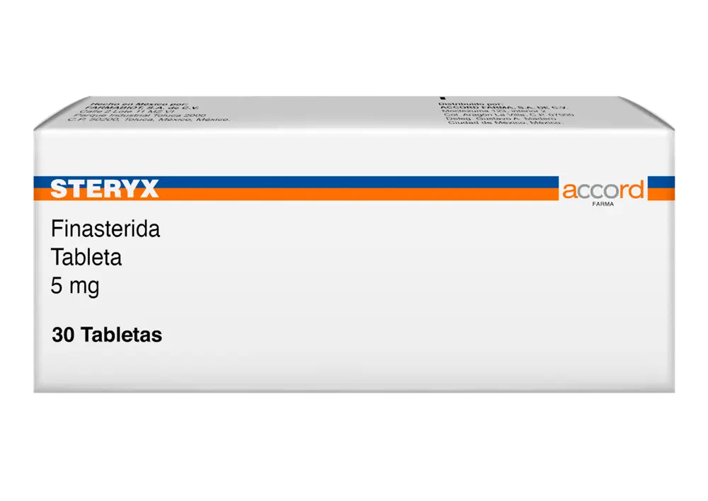 Steryx 5mg Tabletas C30 (Finasterida) Accord