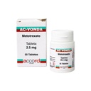 AC-Vonda 2.5mg Frasco Tab C50 (Metotrexato) Accord
