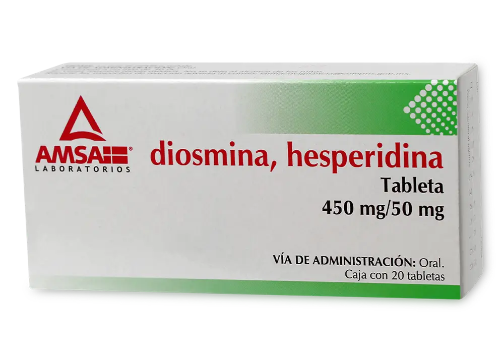 Diosmina Hesperidina 450/50 mg (Diosmina / Heperidina) AMSA