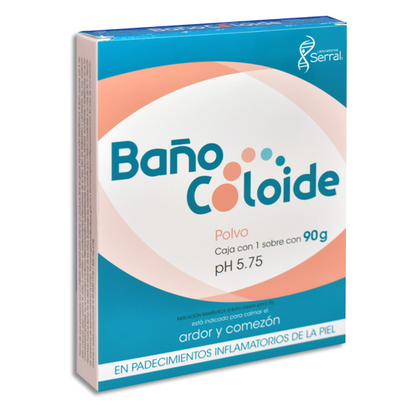 BAÑO COLOIDE 1 PVO 96.5/2/90 G (HARINA DE SOYA 96.50 G POLIVILPIRROLIDONA 2.00 G)