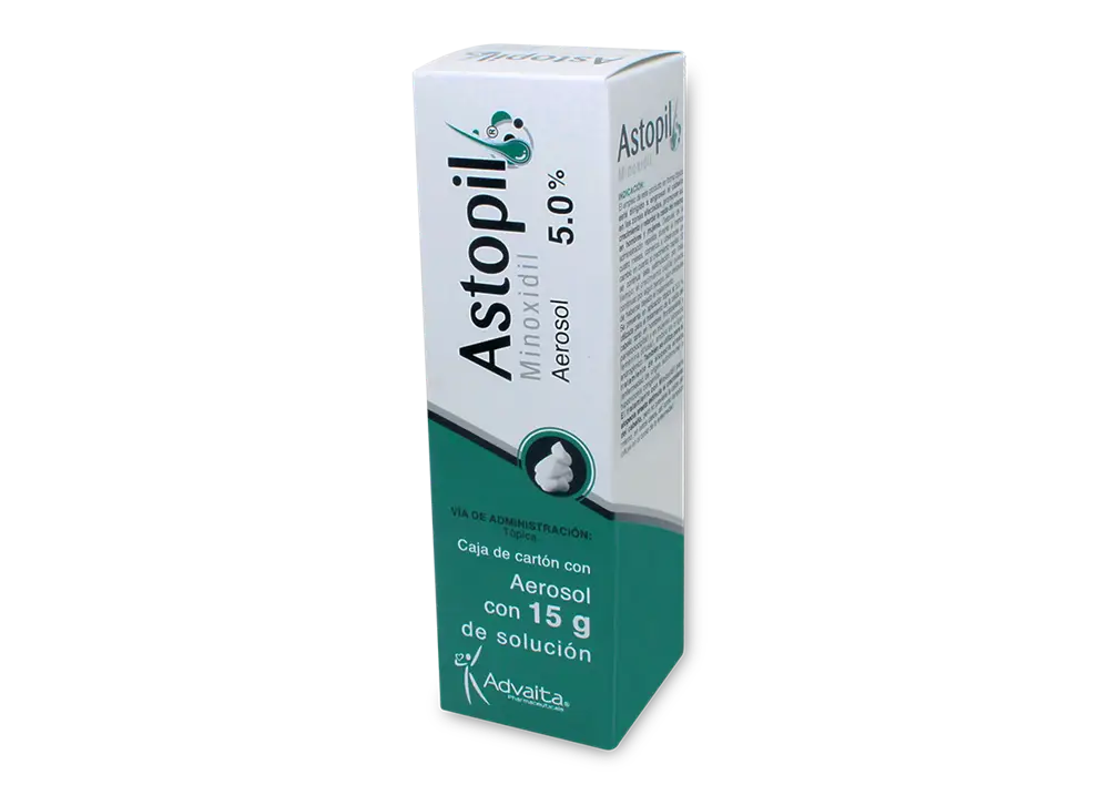 Astopil Aerosol Espuma 5% 15 gr (Minoxidil) Serral