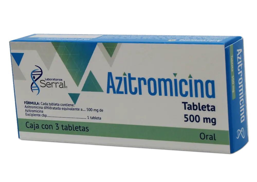 Azitromicina 500 mg Tab C3 (Azitromicina) Serral