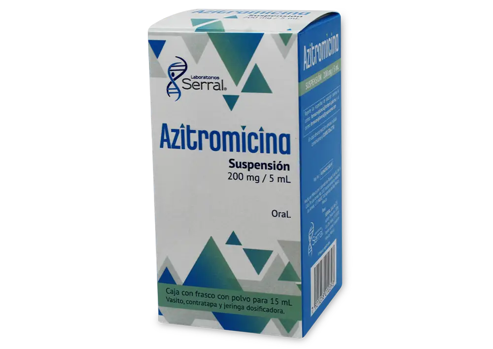 Azitromicina 200mg Susp 15ml (Azitromicina) Serral