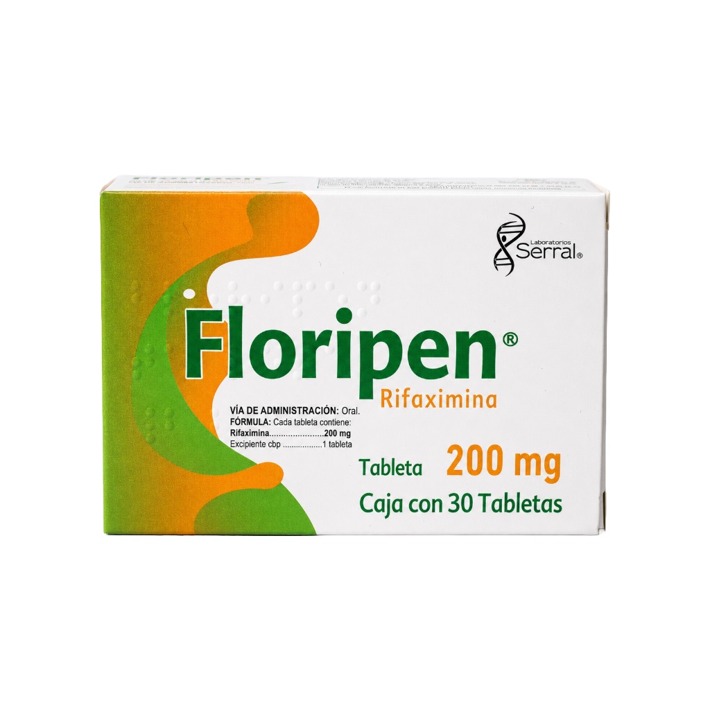Floripen 200 mg Tabletas C30 (Rifamixina) Serral