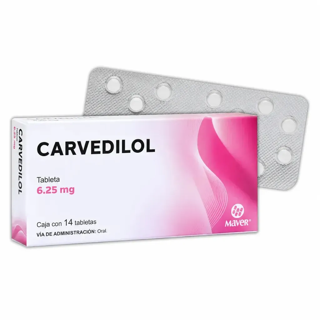 [7503045798237] Carvelidol 6.25mg Tabletas C14
